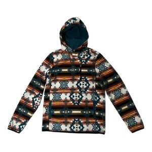 Darvis McKinley Geo Print Hooded Jacket Southwest Print Size M Men NWOT